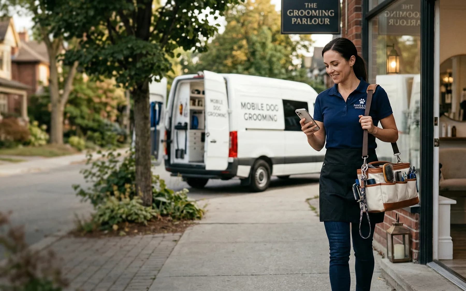 Keep your schedule synced across salon and mobile visits.