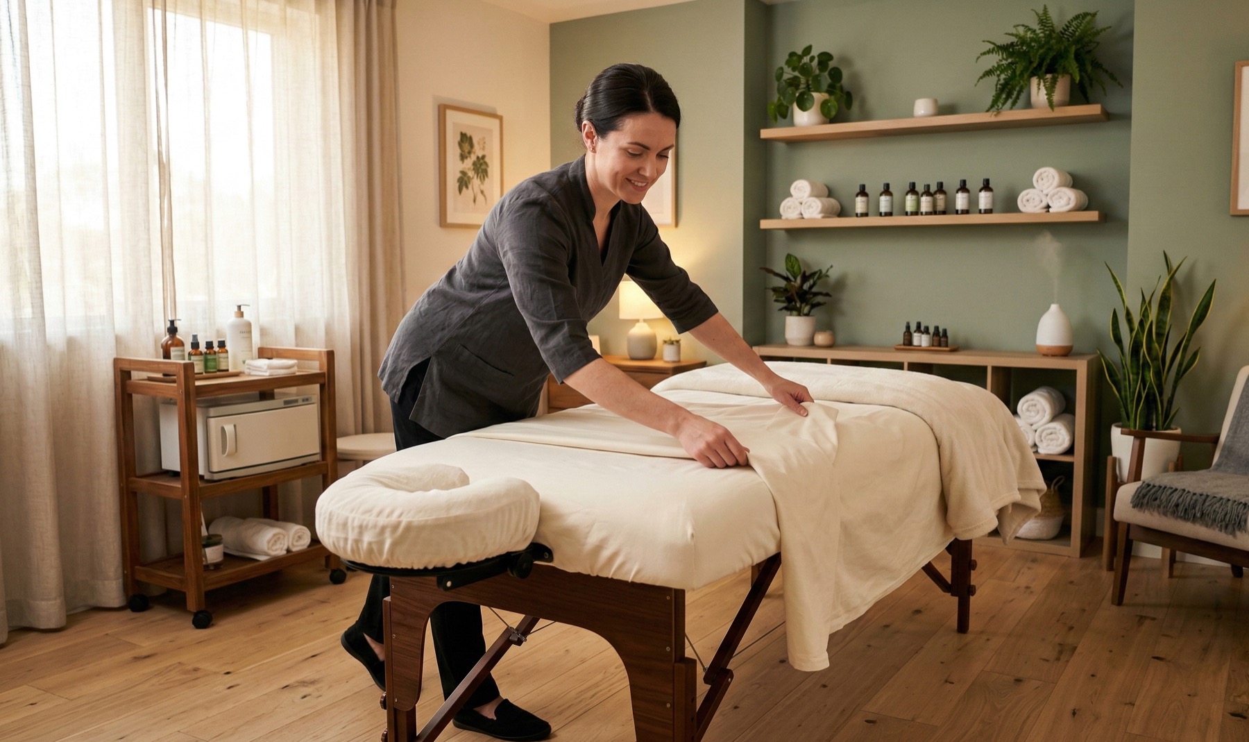 Massage therapy software that keeps your calendar full and your time protected.